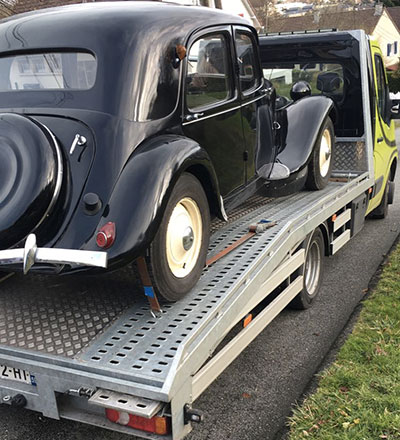 remorquage automobile à Valenciennes